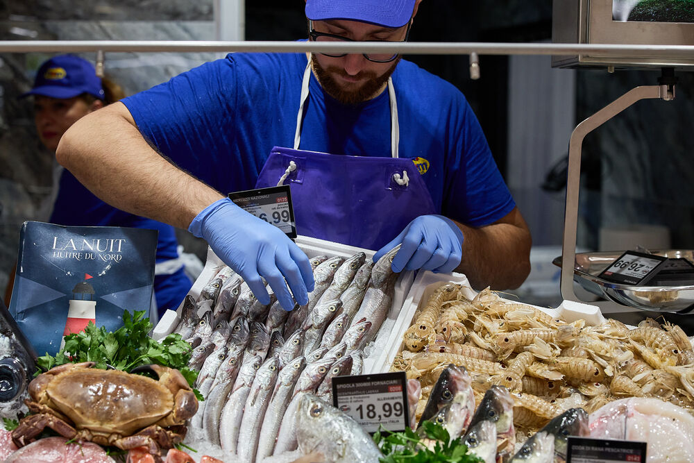 servizio di pulizia del pesce